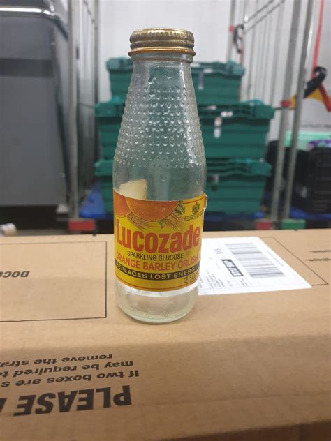 old lucozade bottle I found on top of cage. : r/mildlyinteresting