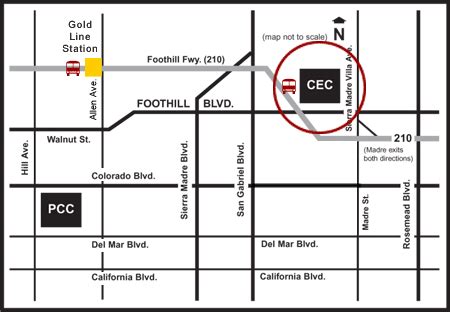 Campus Maps - About PCC - Pasadena City College