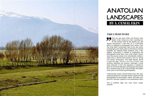 Anatolian Landscapes is published in Lens Magazine