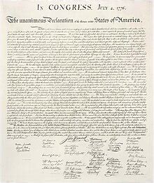 United States Declaration of Independence - Simple English Wikipedia ...