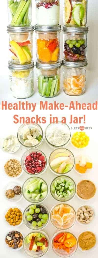 10 Easy & Healthy Snacks You Can Prep in Advance | Low Calorie Snacks