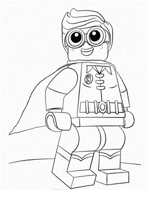 Free Coloring Pages Lego Superheroes - coloringpages2019