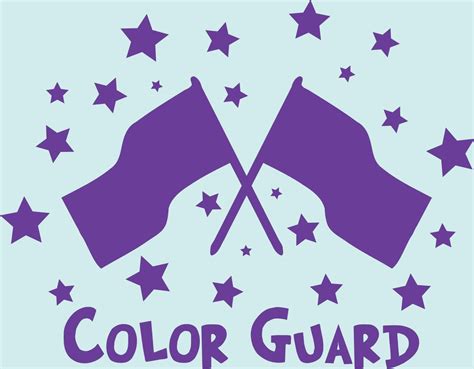 Color Guard | Color guard, Color guard flags, Star wall decals