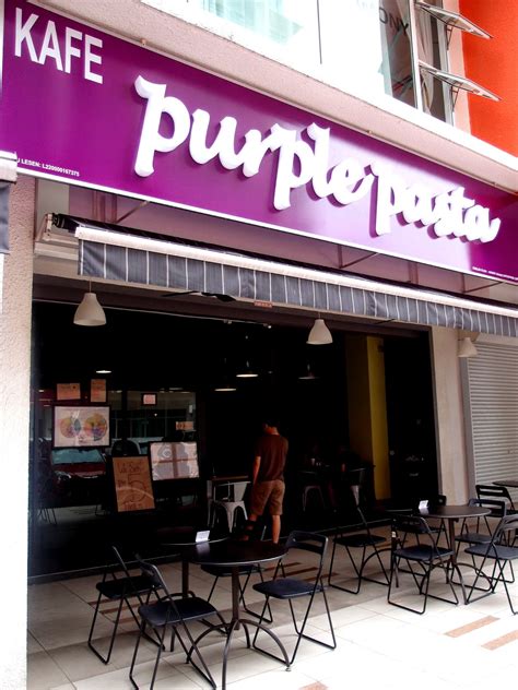 Follow Me To Eat La - Malaysian Food Blog: Purple Pasta Restaurant ...