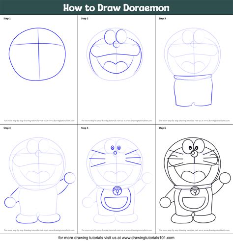 Doraemon Drawing Easy Pencil - Goimages U