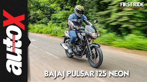 Bajaj Pulsar 125 Neon Review | First Ride Review | autoX - YouTube