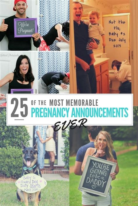 25 of the Most Memorable Pregnancy Announcement Ideas Ever