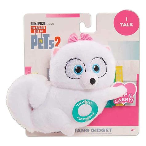 Secret Life of Pets 2 Chat and Hang Soft Toy Talking Plush - Gidget in ...