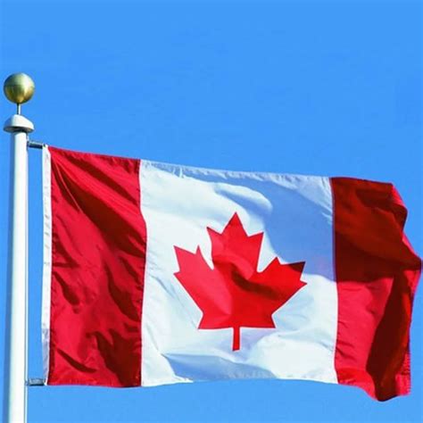 New 90*150cm Canadian Flag Canada Maple Leaf Banner Polyester Outdoor ...