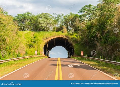 A View of the Ecoduct a Wildlife Crossing Bridge on National Route 101 ...