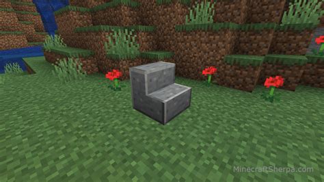 How To Make Polished Andesite Stairs In Minecraft - Minecraft Sherpa