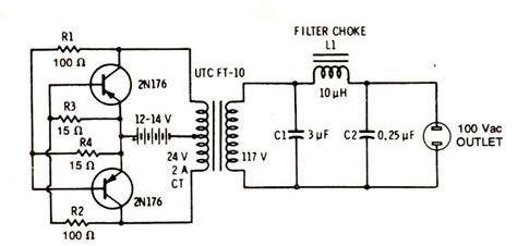 simple inverter circuit diagram - Wiring Diagram and Schematics