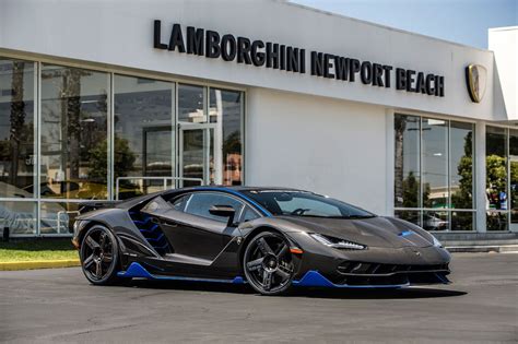 Lamborghini Centenario Delivered to First U.S. Customer