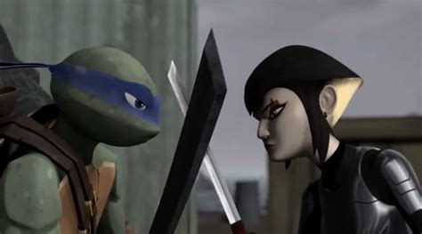 Image - TMNT 2012 Karai Vs Leo.png | TMNTPedia | FANDOM powered by Wikia