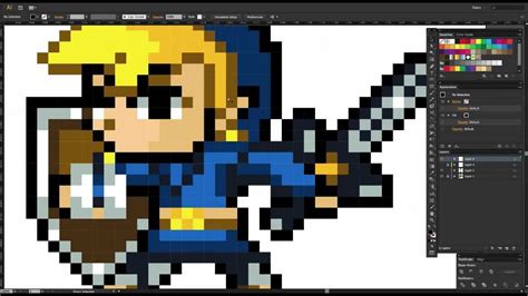 8 Bit Pixel Art Base