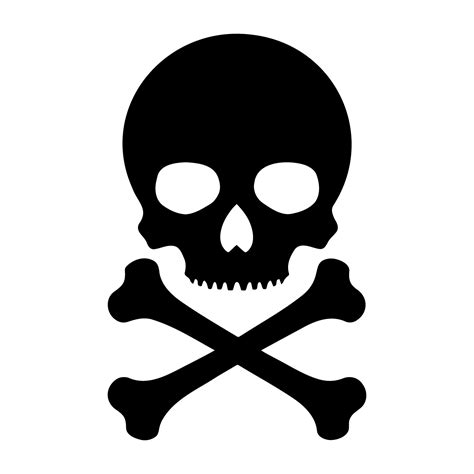 Skull and Crossbones symbol Icon. Vector illustration 31149856 Vector ...