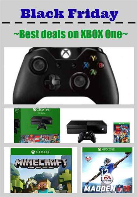 XBox One Console Deals, Games & Accessories for Black Friday - Thrifty ...