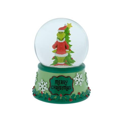 Dr. Seuss' The Grinch Who Stole Christmas, Grinch Snow Globe, 100MM ...