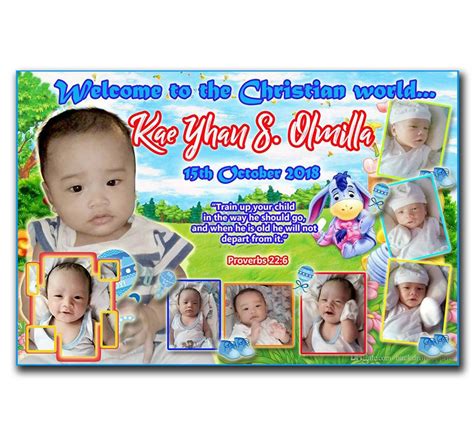 christening tarpaulin design | Tarpaulin design, Christening tarpaulin ...