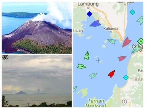 Erupsi Gunung Anak Krakatau, KSOP Banten Minta Nakhoda Kapal Waspada ...