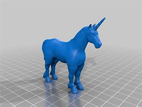 Unicorn by YahooJAPAN - Thingiverse | 3d printing art, 3d printer, 3d ...