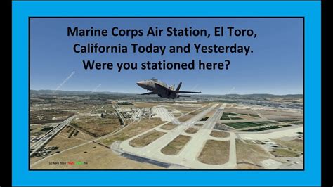 Flying into the Marine Corps Air Station El Toro. 1970, 2006 and now ...