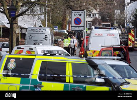 Explosion at Croydon Police Station Stock Photo - Alamy