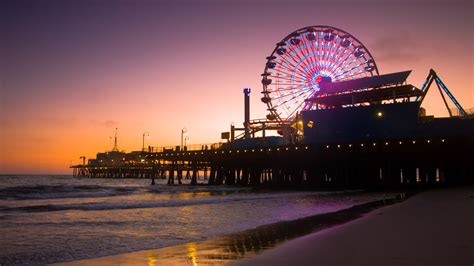 Santa Monica Pier - California Beaches