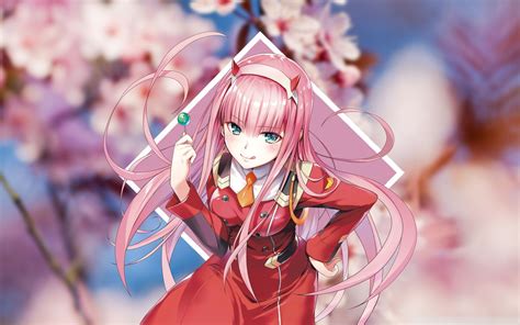 Zero Two (Darling in the FranXX) #Code:002 Darling in the FranXX sakura ...