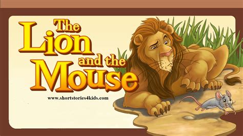 The Lion and The Mouse ~ English Short Story for Kids