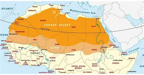 Map Of The Sahara Desert – Map Of The World