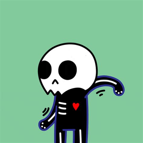 Skeleton Dance Holding Hands Meme GIF | GIFDB.com