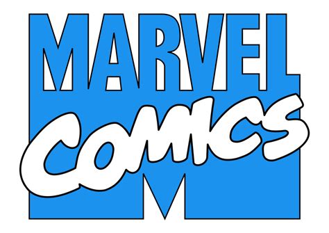 1980s/90s Marvel Comics Logo (blue/white) by ryanthescooterguy on ...