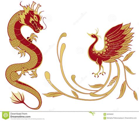 Chinese Dragon, Chinese Art, Phoenix Chinese, Phoenix Symbolism, Feng ...