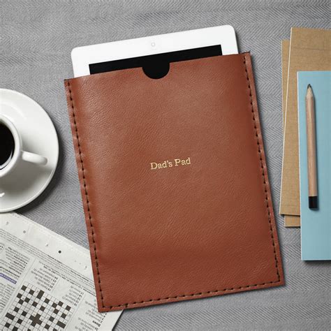 Handmade Leather Case For iPad By Parkin & Lewis | notonthehighstreet.com