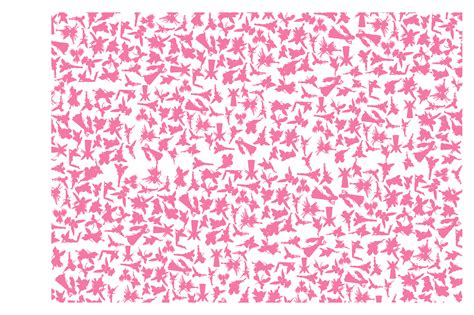 Pink Fairy Silhouette Pattern Background 34051109 PNG