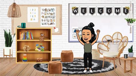 Boho Bitmoji Classroom Template - Etsy