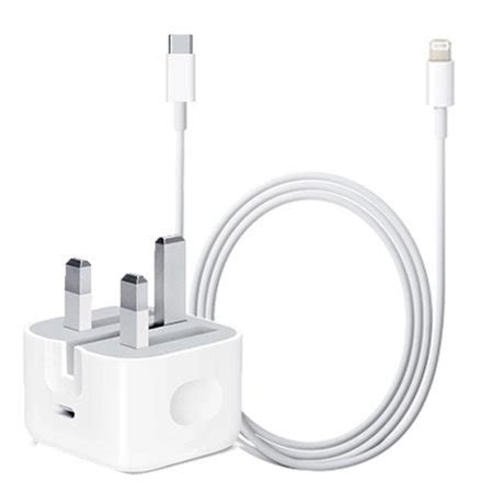 Official Apple 30W Fast Charger & 1m Cable Bundle - For iPhone 14 Pro Max