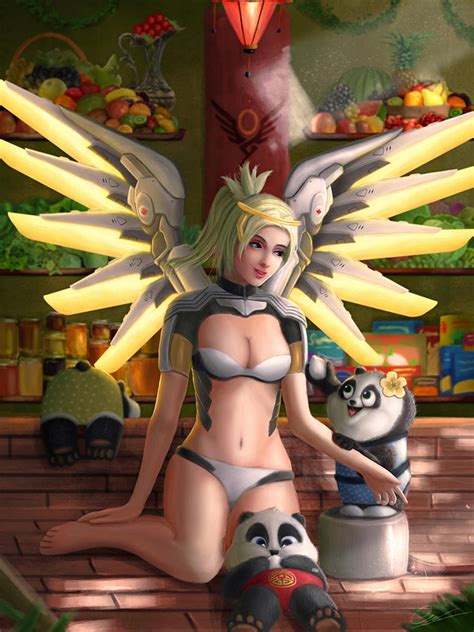 Mercy Overwatch fanart by CaoChiNhan on DeviantArt