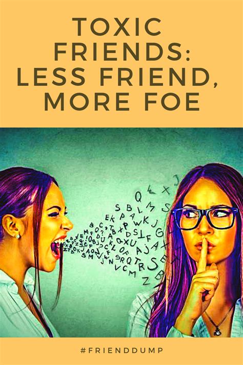 Toxic Friends: Less Friend, More Foe | Toxic friends, Friend quiz, Best ...