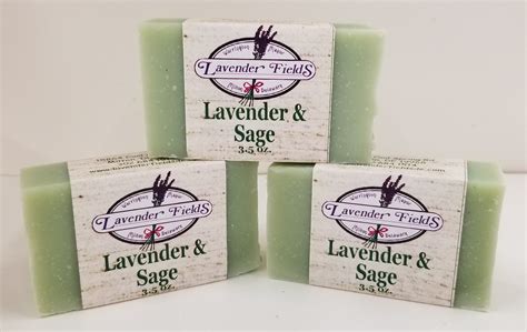 Lavender Sage Soap | Lavender Fields at Warrington Manor