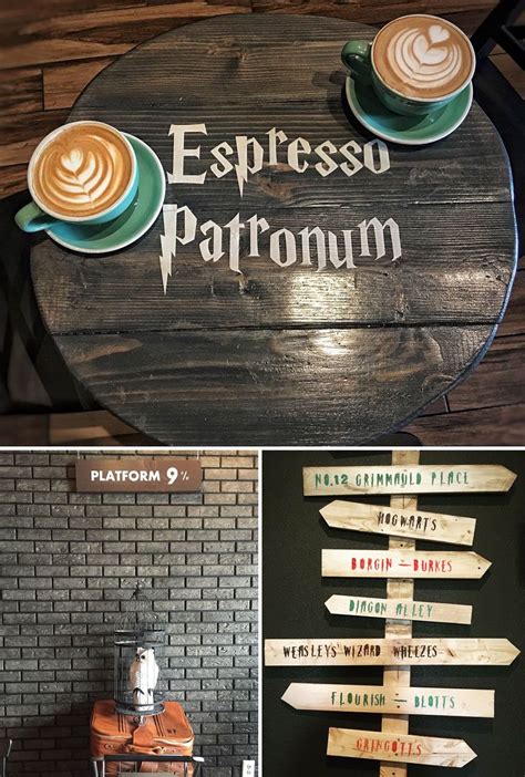 Serious Coffee, With A Hint Of Magic In Harry Potter Themed Cafe In ...