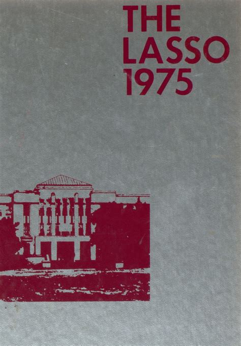 1975 yearbook from North Side High School from Ft. worth, Texas