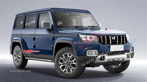 2023 Mahindra Bolero N Based On Scorpio - New Gen Render