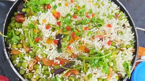 Mutter Pulao Recipe - YouTube