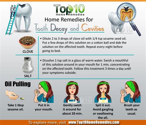 Home Remedies for Tooth Decay and Cavities | Top 10 Home Remedies