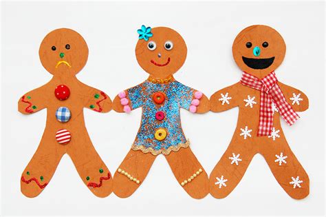 Paper Gingerbread Man Chain | Kids' Crafts | Fun Craft Ideas ...