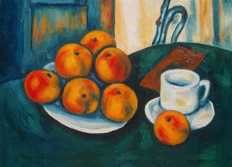 Painting Paul Cezanne’s Still Life with Apples in Oils Step by Step ...