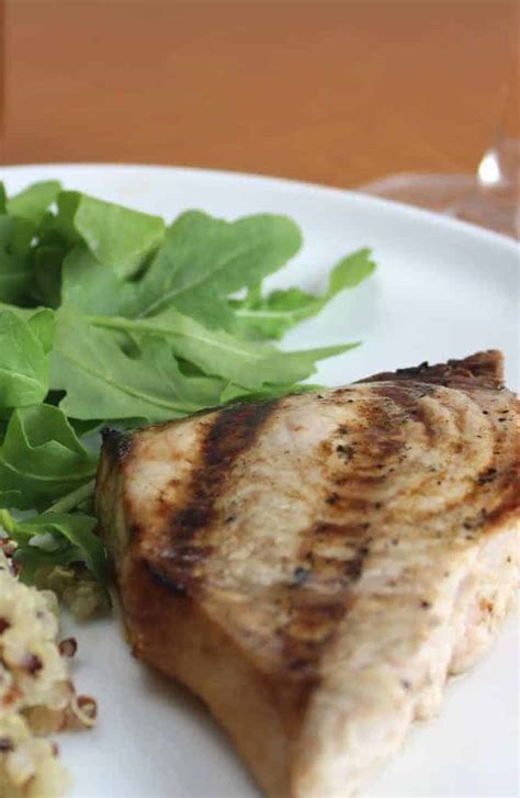 Easy Grilled Swordfish with Garlic Soy Marinade - Cooking Chat