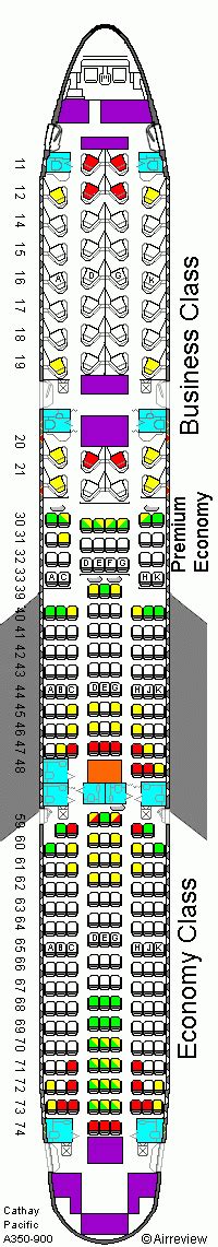 Cathay Pacific Airbus A359 Jet Seating Plan | Brokeasshome.com